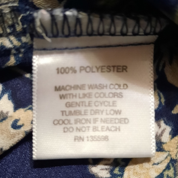 Wishful Park Blouse Large Short Sleeve - Picture 5 of 5